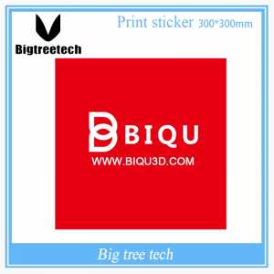 BIQU 300mm*300mm Red 3D Printer Bed Tape Sticker with 3M Adhesive Build Plate Tape For 3D Printer MK2A Heatbed 3D0334