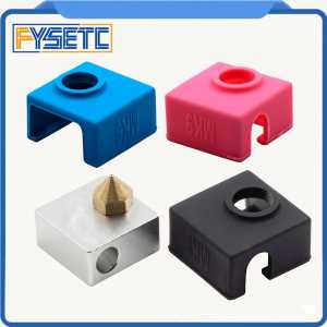 1PC Blue/ Pink /Black MK7/ MK8/MK9 Silicone Insulation Socks For Replicator Wanhao Anet Prusa Tronxy HEATER BLOCK COVER