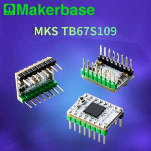 Makerbase MKS TB67S109  S109 Stepper motor driver StepStick  3D Printer parts  supporting 1/32 microsteps and max current 3.3A