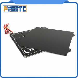 235x235mm Magnetic Heated Bed + Double Sided Textured Powder Coated PEI Spring Steel Sheet For ENDER-3 / Ender-3s
