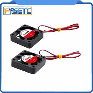 5pcs 3D Printer 4010 Cooling Fan 40x40x10mm 12V 0.11A With 2 Pin Dupont Wire 40x40x10mm