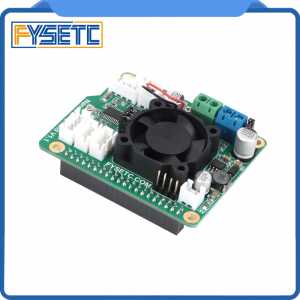 NanoDLP Shield V1.1 Expansion Board With DRV8825 Controled MOS For Raspberry Pi 3B And NanoDLP's Light-cured 3D Printers