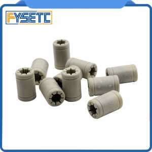 RJ4JP 01 08 50pcs Plastic LM8UU 8 mm Linear Ball Bearing VS RJ4JP-01-08 Bushing Anet Bearing For Anet Prusa i3 3D Printer