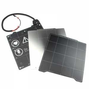 Clone Prusa mini magnetic heating bed 24V and steel plate +PC stickers pursa mini heating bed support PLA, PETG, ASA, ABS, Flex