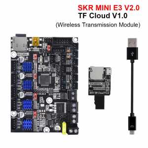 BIGTREETECH SKR MINI E3 V2.0+TF Cloud V1.0 BTT 32Bit Control Board TMC2209 3D Printer Parts For Creality Ender 3 Pro upgrade kit