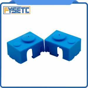 V6 3D Printer Insulation Blue Silicone Socks Heated Block For V6 PT100 Hotend Warm Keeping Cover 3D Prusa i3 MK3