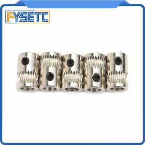10pcs Filament Gear Motor Gear Filament Pulley For Prusa i3 MK2 MK2.5/MK3 Multi Materials 2.0 3D Printer Extruder Gear