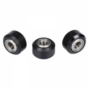 1 pcs Openbuilds Plastic wheel POM Passive Round wheel  Idler Pulley Gear perlin wheel & V type groove passive for V-slot C-beam