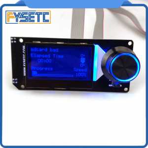 Type B mini 12864 Display MINI12864 V2.1 LCD Screen RGB backlight White Support Marlin DIY With SD Card For SKR 3D Printer Parts