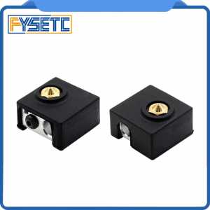 1PC Black MK9 Silicone Socks Heater Block Cover Silicone Insulation Black Color For Replicator Anet Prusa i3 Tronxy MK7/MK8/MK9