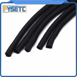 5pcs 3D Printer Parts Length 30CM Textile Sleeve Cable Wire Wrapping Power Heatbed Connected Cable For Prusa I3 MK3