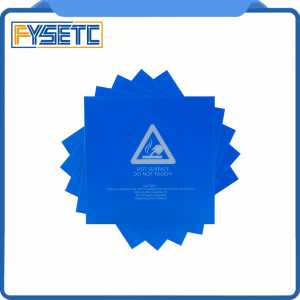 4pcs 220x220mm Blue Frosted Heated bed For Wanhao i3 Anet A8 A6 Ender-3 Sticker Build Sheet build plate tape with 3M Backing