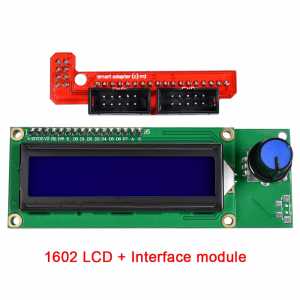1602 LCD Display 3D Printer Reprap Smart Controller Reprap Ramps 1.4 2004 LCD Control display Module