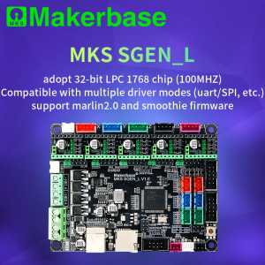 Makerbase MKS SGen_L V1.0  3D Printer Parts 32Bit Control Board  approval TMC2208 TMC2209 TMC2225  uart mode