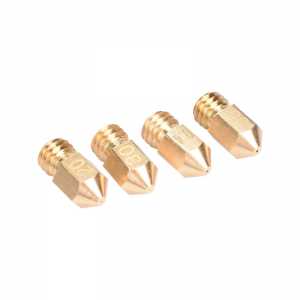 3D Printer Nozzle Mixed Sizes 0.2/0.3mm/0.4mm/0.5mm  Extruder Print Head For 1.75MM MK8 Makerbot