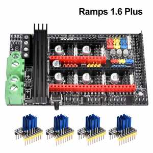 3D Printer Parts Ramps 1.6 Plus Board upgrade base on Ramps 1.6 1.5 1.4 Control Board PCB TMC2130 TMC2208 Drv8825 A4988 Driver