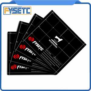 5pcs 3D Printer Build Sheet Plate Heat Hot Bed Sticker Coordinate Printed Surface 220x220mm For Anet A6 A8 Tarantula Ender-3