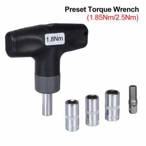 3D Nozzle Preset Torque Wrench 1.8Nm 2.5Nm fast HEX SOCKET TORQUE WRENCH 7/8/9MM for 3D Printer Nozzle e3d V6 Volcano MK8 MK10