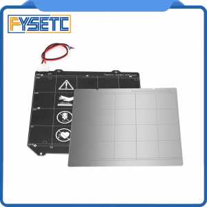 Clone Prusa i3 MK3 3D Printer MK3 Magnetic Heated Bed MK52 24v Wiring Thermistor With Magnet + Steel Sheet For Prusa i3 MK3 MK3S