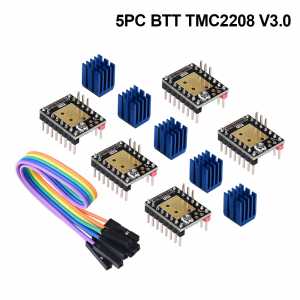 5PCS BIGTREETECH TMC2208 V3.0 Stepper Motor Driver 3D Printer Parts TMC2130 TMC2209 TMC5160 For SKR V1.3 V1.4 MKS Sgen Ramps 1.4