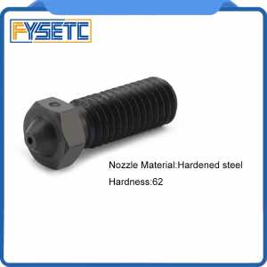 10pcs Hardened Steel Volcano Nozzles For E3D Volcano Hotend For High Temperature 3D Printing PEI PEEK Carbon Fiber Filament