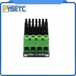 2x Free shipping Hot Bed Power Expansion Board/Heatbed Power Module/MOS Tube High Current Load Mini Module for Anet A8 Ramps 1.4