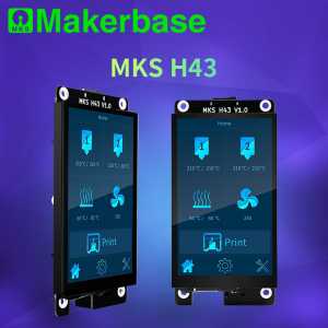 Makerbase MKS H43 V1.0 smart display controller 3d printer parts 4.3 inch IPS LCD 800*480 HD capacity touch screen for Marlin2.x