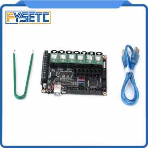 FYSETC F6 Board ALL-in-one Electronics Solution F6 V1.3 For 3D Printer CNC Devices+6pcs A4988 Green/Red Stepper Motor Driver