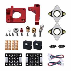 3D Printer Parts MK8 Extruder Upgrade Kit Spring Silicone Sock Stepper Dampers TL-Smoother  for Ender 3 CR10 CR-10S Printer