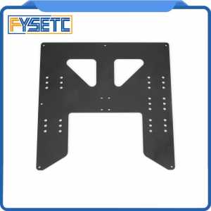 Black Upgrade Y Carriage Anodized Aluminum Plate For A8 Hotbed Support For Prusa I3 Anet A8 3D Printers
