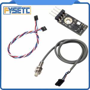 1Set Prusa i3 Laser Sensor 3D Printer Filament Sensor Detect Stuck Filament With Cable And PINDA V2 Sensor Kit For Prusa i3 MK3