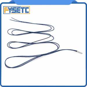 5pcs PT1000 Probe 4mm * 30mm RTD 1m-wire Platinum Thermal Resistance Sensor For 3D Printer E3D Volcano/ V6 Heater Block
