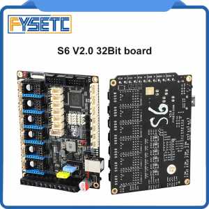 S6 V2.0 Board 32 Bit Control Board Support 6X TMC Drivers For Uart/SPI Flying Wire MX Connector VS F6 V1.3 SKR V1.3 Mainboard