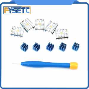 50pcs TMC2208 v1.2 Stepping Motor Mute Driver Stepstick Power Tube Built-in Driver Current 1.4A Peak Current 2A Replace TMC2100