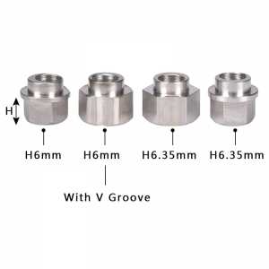10PCS 3D printer parts Openbuilds eccentric column / isolation column hexagonal bore 5MM 6MM V groove stainless steel
