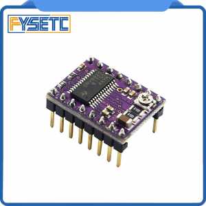 10PCS 3d printer parts 3D Printer Stepstick Drv8825 Stepper Motor Driver 4 PCB Board + Free shipping replace A4988