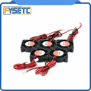 5pcs 3D Printer Parts DC 24V 4010 Cooling Fan 0.08A Hydraulic Bearing Cooler Radiator Sleeve Super Silent For Ender-3