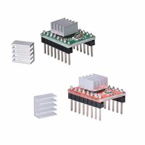 3D Printer Bigtree4988 Stepper motor drive Reprap A4988 driver Stepstick 2A with heat sink MAX 16 micro stepper motor
