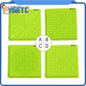 3D Printer Parts Multi-Purpose 3D Design Green Silicone Mat Basic Template Gift + 10M PLA Filament 1.75mm For 3D Printer Pens