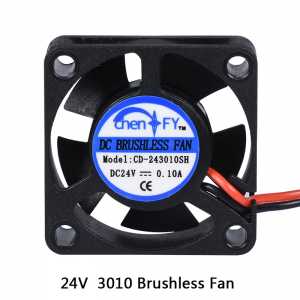 Free shipping  3010s 30MM 30 x 30 x 10MM 24V 2Pin DC Cooler Small Cooling Fan FOR 3D PRINTER PART