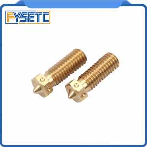2pcs Top Quality V6 Volcano Nozzle For 3D Printers Hotend Volcano Upgrade Kit For E3D Volcano Hotend 1.75mm Filament