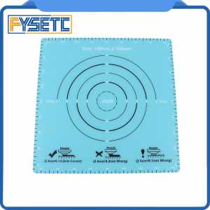 4pcs 180x180mm Heatedbed Surface Sticker Build Sheet Frosted Hot Bed Sticker Build Plate For SOOWAY SW-200 Mini S200 3D Printer