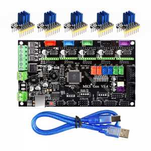 3D Printer Parts MKS Gen V1.4 Control Board Mega 2560 R3 motherboard RepRap Ramps1.4 +TMC2100/TMC2130/TMC2208/DRV8825 Driver