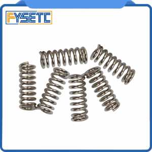 10pcs/lot 3 D Printer Accessory Feeder Spring For Ultimaker Wade Extruder Nickel Plating 1.2mm 20 mm Top Quality