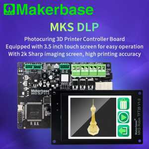 Makerbase MKS DLP SLA UV LCD Resin 3D Printer Off-Line control board Photocuring TFT35 Display 2K sharp Screen 3D Printer parts