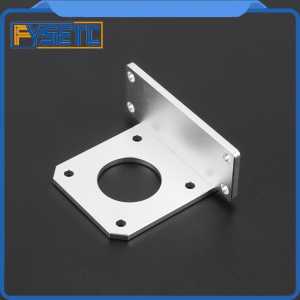2x High Quality BMG ALU-mount Aluminum Nema17 Motor Mount Bracket For BMG Extruder/Titan Aero Extruder 3D Printer Parts