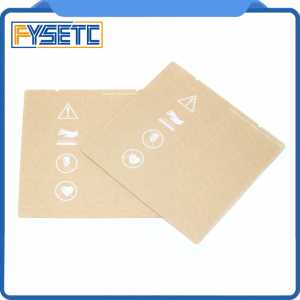 2X Prusa i3 MK3 MK52 Sheet Heat Bed Platform Buildplate Transparent Sticker Sheet For Prusa i3 Mk3 Mk2.5 Heat Bed With 300LSE 3M