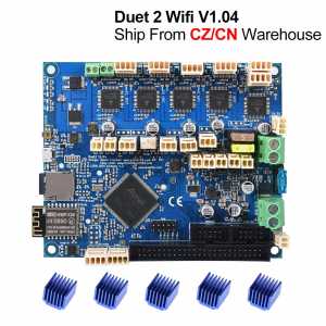 Cloned Duet 2 Wifi V1.04 Upgrade 32bit Control Board Duet2 Wifi 32 bit Motherboard For CNC Machine ender 3 pro 3D Printer Parts