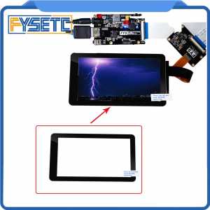5.5inch LCD 2560x1440 2K Drive Plate Kit Light Curing Display F/ Wanhao Duplicator 7 Photon SLA 3D Printer VR Projector