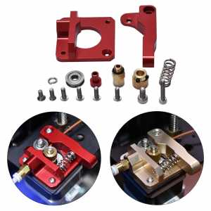 3D Printer DIY Parts MK8 Extruder Upgrade Aluminum Block bowden extruder 1.75mm Filament Reprap Extrusion for CR-7 CR-8 CR-10